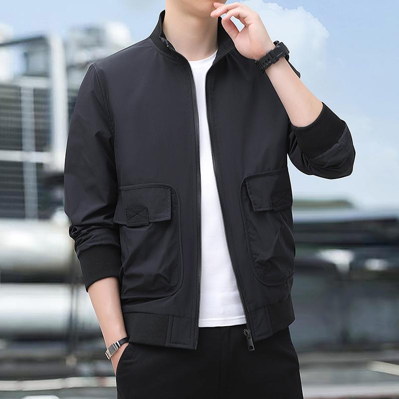 

Куртка для горного кемпинга среднего возраста, функциональная куртка с воротником-стойкой, куртка с длинными рукавами, пальто 5XL чёрный