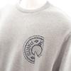 HERMES  H667780HA76SM S  Sweat Gray/gray Cotton Mens