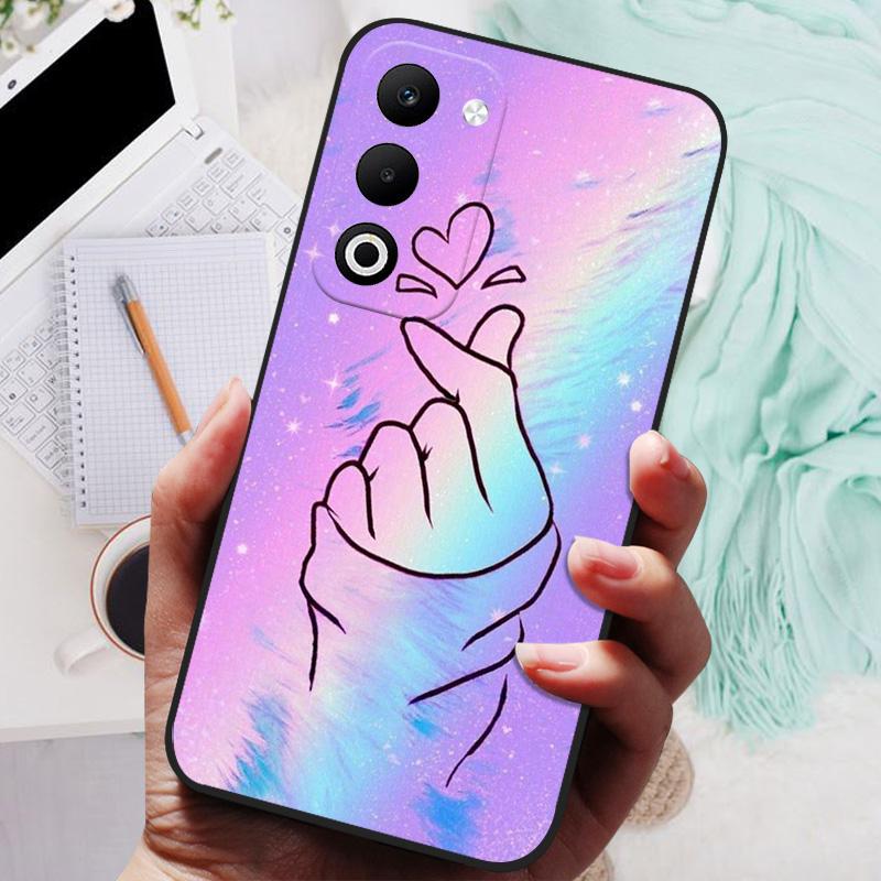 For Oppo A5 4G 5G 2025 Case Lion Wolf Silicone Soft Back Cover For Oppo A5 5G CPH2735 Phone Case Oppo A 5 2025 Protective Shell
