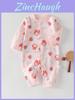 Baby Cotton Romper With Long Sleeves For Newborns Boys Girls Spring Autumn Playwear