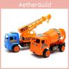 Childrens Inertia Construction Vehicle With Large Dump Truck And Excavator For Creative Play And Learning