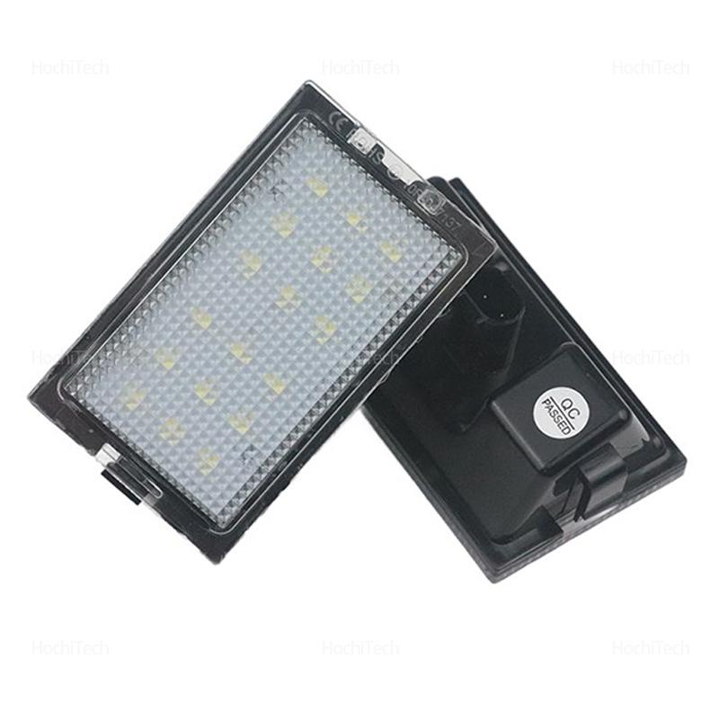 For Land Rover Discovery Series 3 4 Freelander 2 LR2 Range Rover Sport 2x Car Rear LED SMD License Number Plate Light Lamp