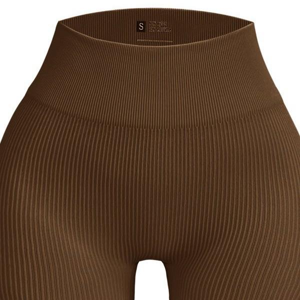 Безшовні шорти для йоги з високою посадкою - Підтягують стегна, Трикотаж для фітнесу з трьома точками для жінок