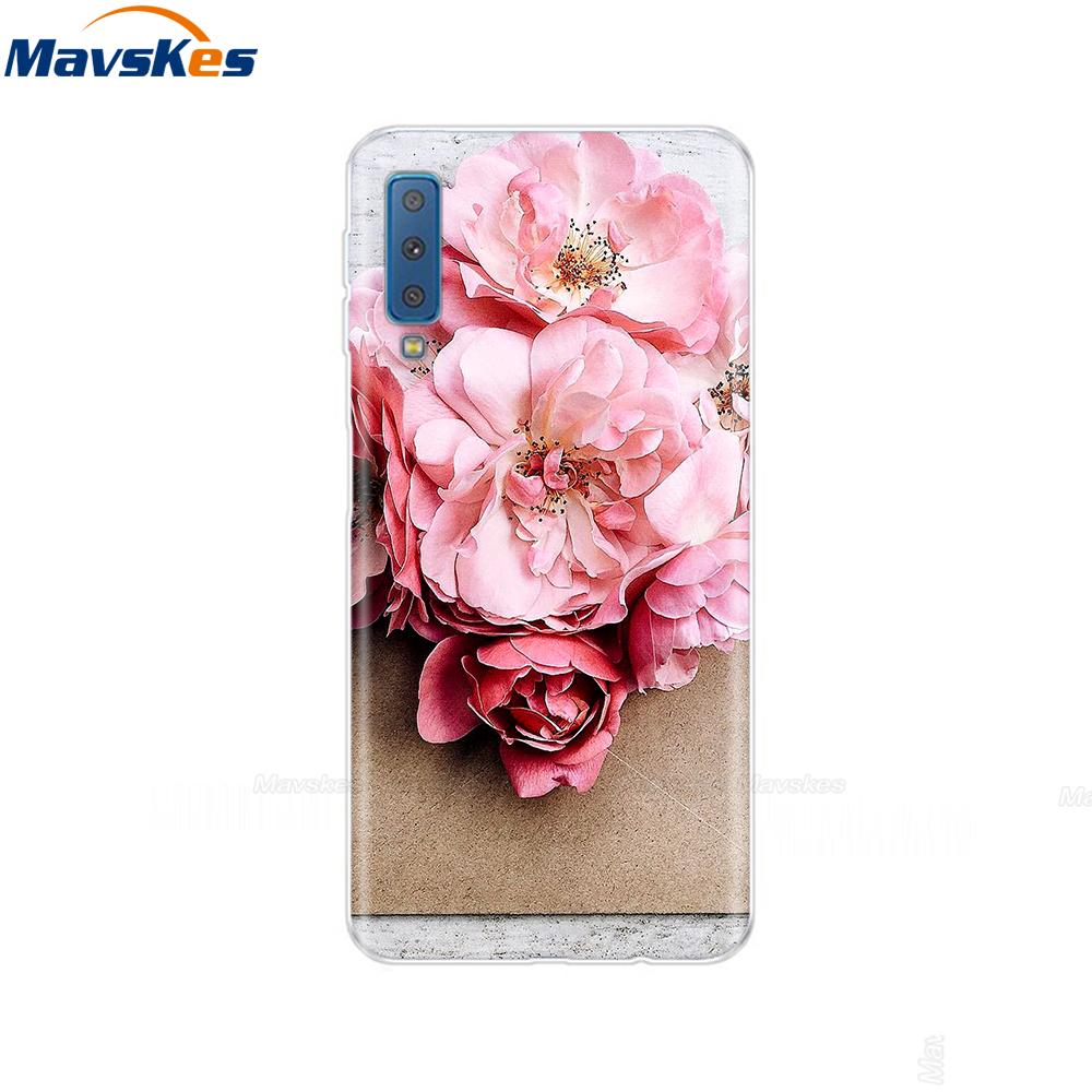 Silicone Cover For Samsung Galaxy A7 2018 Case A750 A750F Case 6.0' TPU Phone case For Samsung A 7 2018 750 750F Fundas Coque
