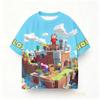 Boys Clothes Girls Kids Roblox Summer Short Sleeve Tee Game Anime