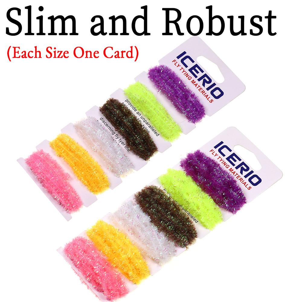 

4мм 6мм Айс Даб Шениль Материал для вязания мушек Блестящая пряжа для обмотки тела Вули Баггера, Лососевые и Головастые форели Мушки Приманки