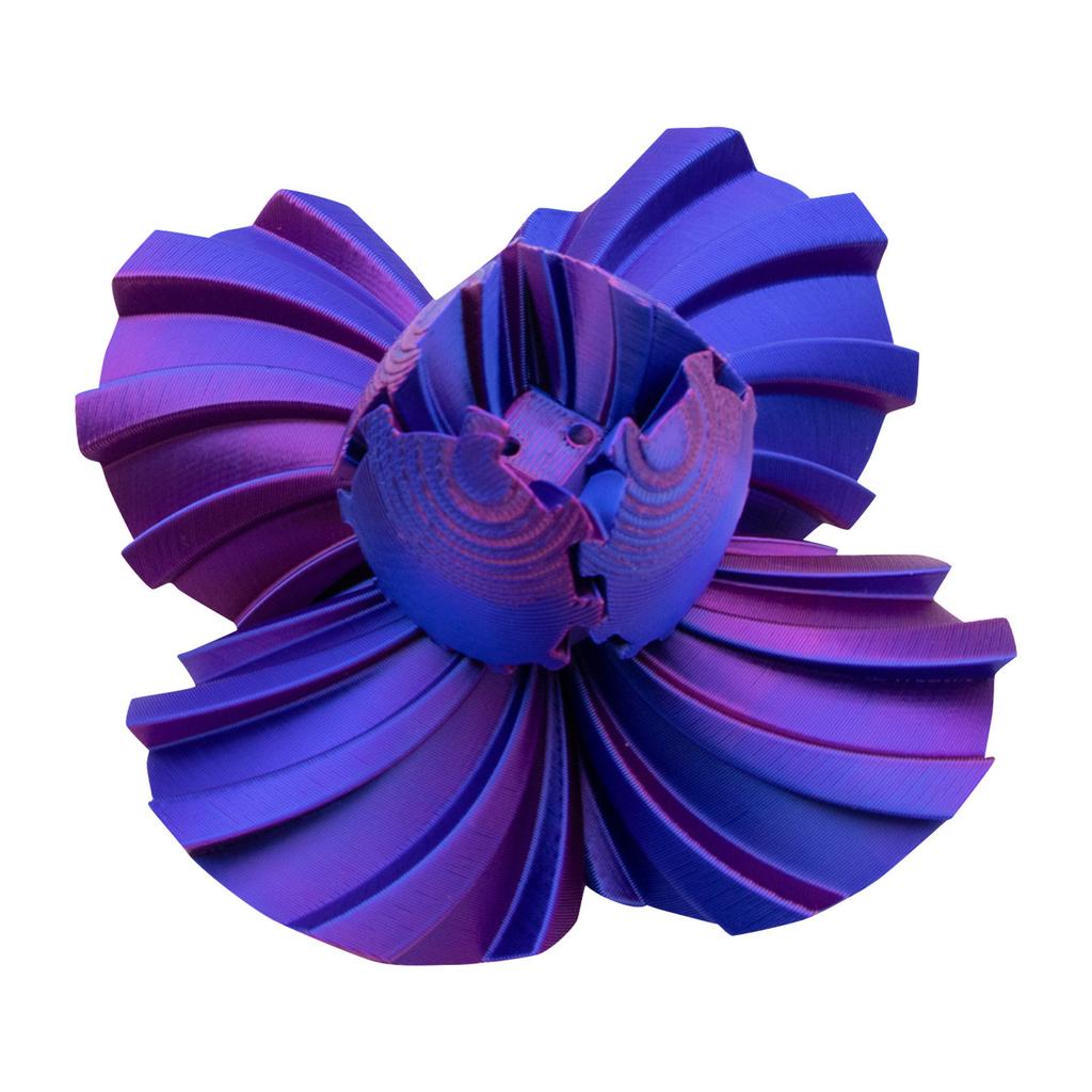 New Gear Ball, 3D Printed Gear Ball Spinning Ball Fingertip Toy, Gear Ball Fingertip 3D Printing Toy, Gear Ball, GearSphere Desktop Toy