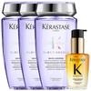 Kerastase Chroma Absolu Shampoo & Elixir Ultime Oil Bundle