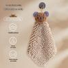 Children's Hanging Chenille Hand Towel: Thick, Absorbent, Odor-Resistant, Lint-Free, Quick-Dry.