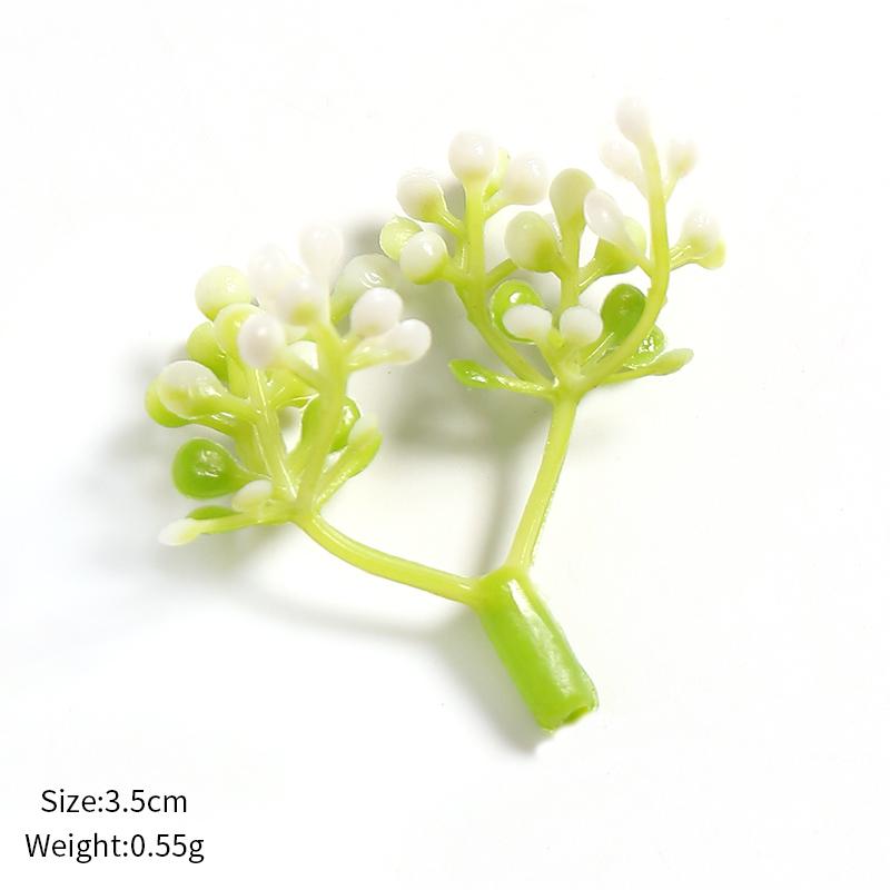 Wild Mulberry Wreath Material - Green Plant Ornaments for DIY Home Decor
