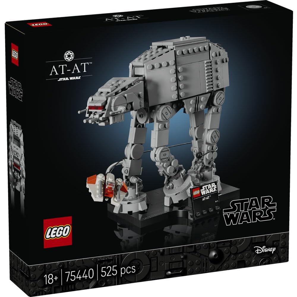 LEGO Star Wars AT-AT Building Toy 75440 for Adults and Kids, Space Battle Robot, Gift Idea