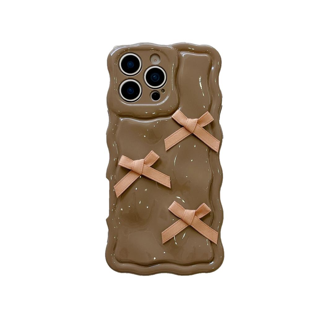 Bow Girl Cute Style iPhone 16 Pro Max/17/14/15 Soft Phone Case
