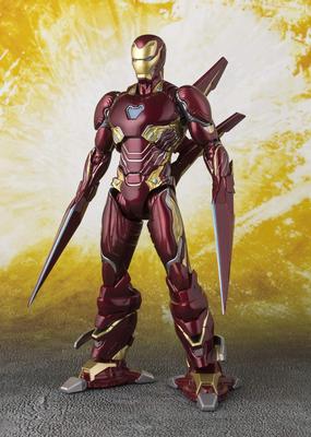 Bandai Tamashii Nation S.H.Figuarts Film "AvengersInfinity War" Iron Man MK-50 Nano-Waffen-Set Actionfigur