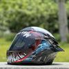 Original NITRINOS Brand Venom Helmet Big Spoiler Motorcycle Helmet Full Face Racing Helmet Off Road Casco Casque ECE Approved