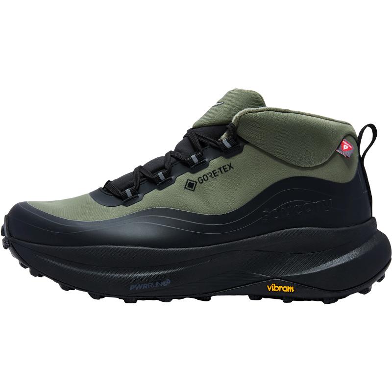 

Saucony Cushioning Slip Resistant Mid top Mountaineering Hiking Shoes Unisex Saucony S28292-3 40