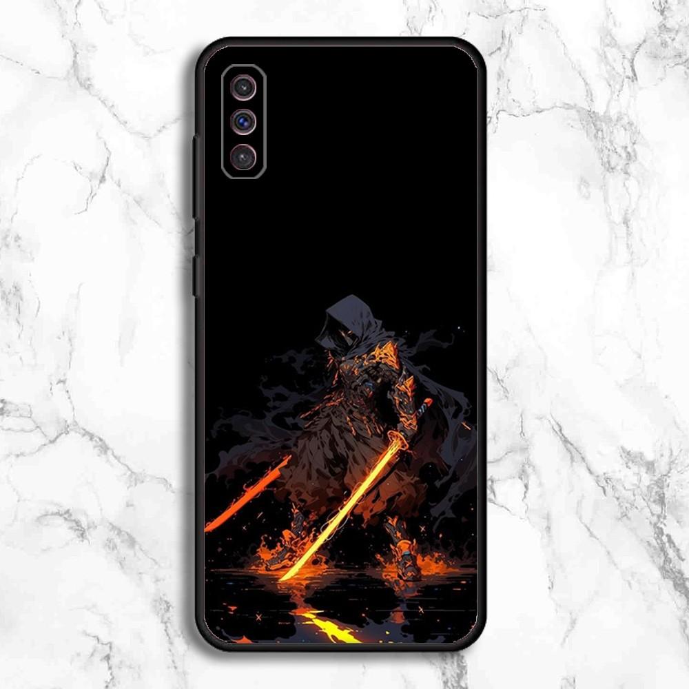 D-Dark S-Souls Video Game Phone Case For Samsung Galaxy A13,A21s,A22,A31,A32,A52,A53,A71,A80,A91 Soft Black Phone Cover