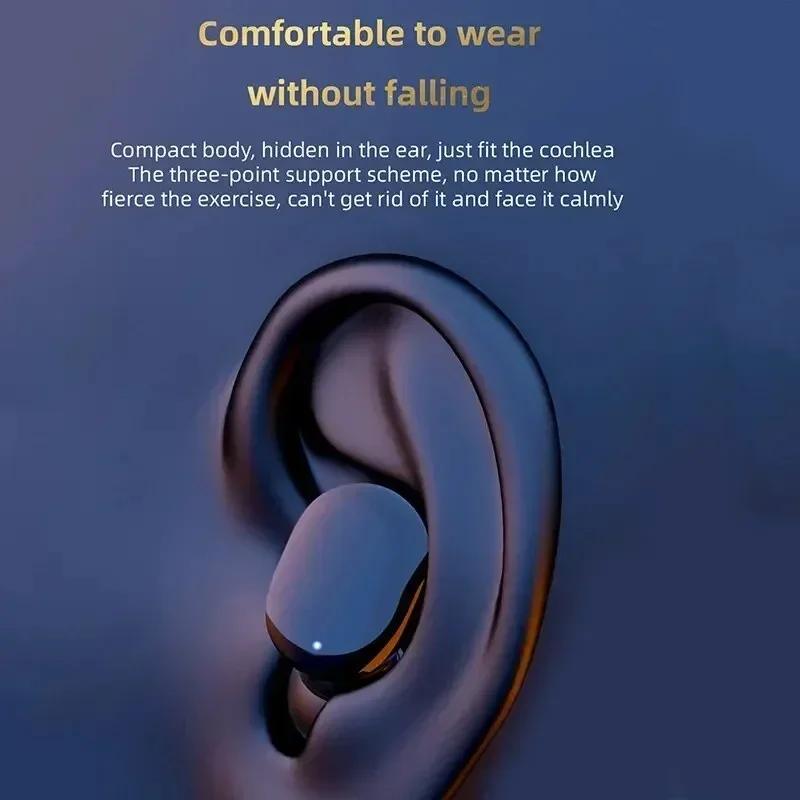 VIKEFON G9S Wireless Headphones LED Display Earbuds Fone Bluetooth 5.1 Headset Noise Reduction Touch Control Earphones with Mic