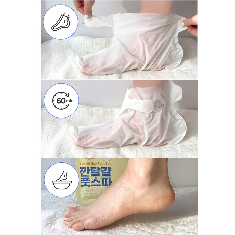 MASK KING Peeled Egg Foot Spa Foot Peel Mask 40g