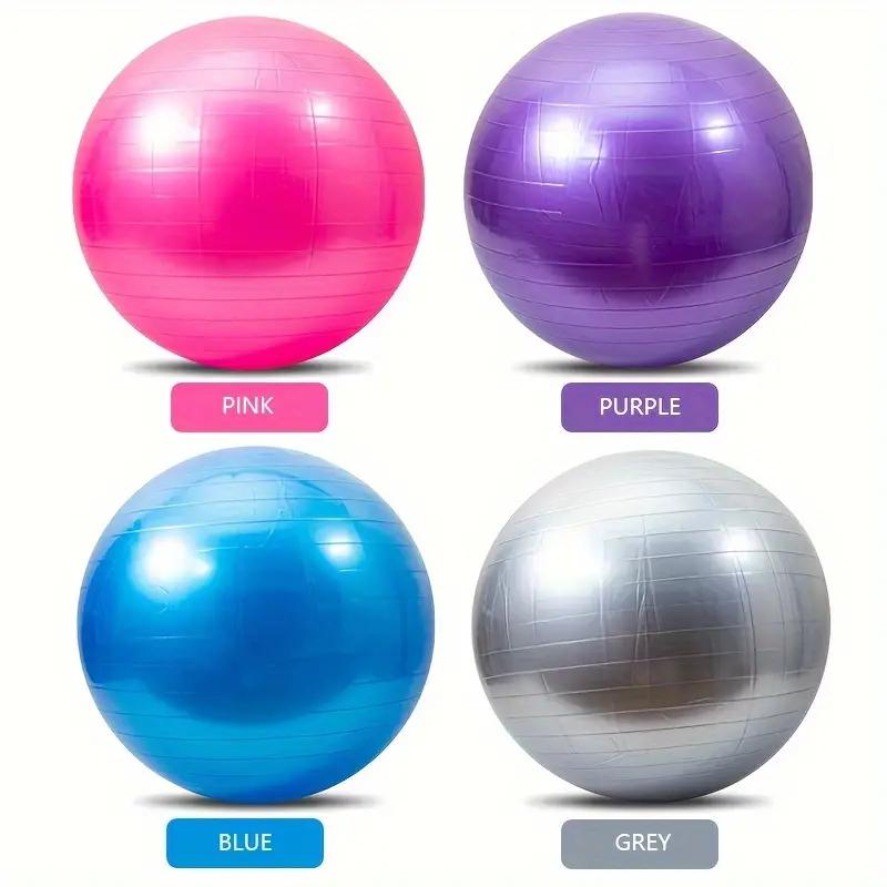 Yoga-Pilates-Ball für das Fitnessstudio, für Fitness, Ballon-Abdeckung, Workout über weichem, großem Übungsball, 45 cm, 55 cm, 65 cm, 75 cm, 85 cm, 95 cm