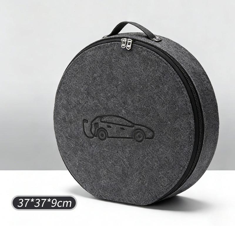 Electric Vehicle Charging Units Organizer Waterproof Storage Bag with Handle for Car Trunk Accessories