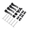 Universal Replacement and Accessories Part Kit For Hard Tri-Fold Tonneau Pickup Truck Bed Cover Car Rear Front Clamp T-Bolts