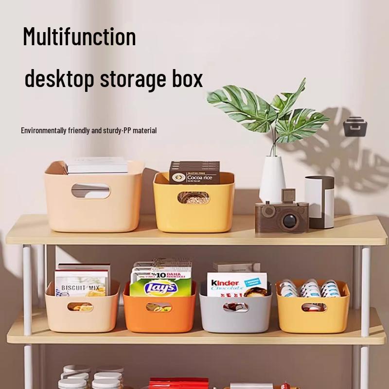 New Arrival: Rectangular Desktop Storage Box for Cosmetics, Snacks, Toys & More