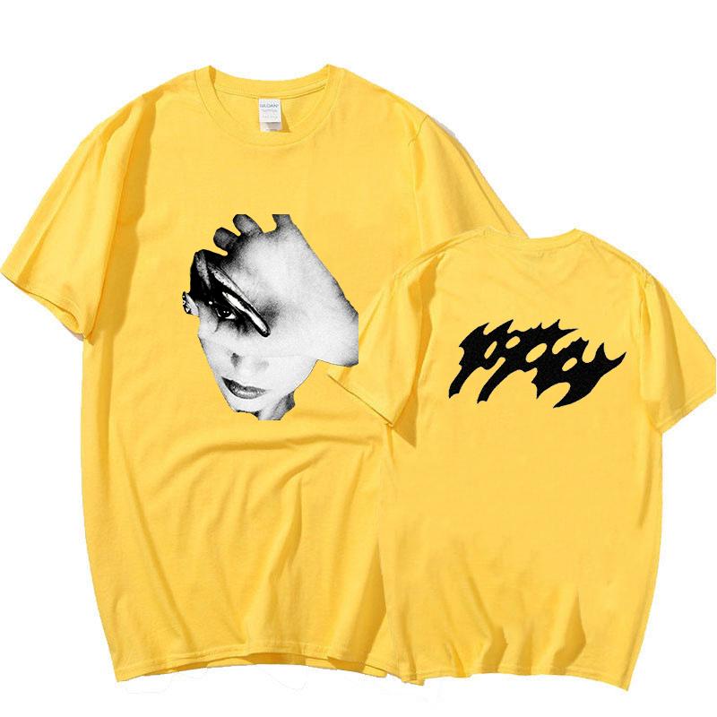 

Poppy Album Retro New Way Out Tee-shirt Short Sleeve Summer Women Tshirts Casual Pure Cotton Unisex Fans Tees Unisex Clothes XL