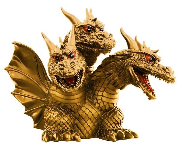 Toho Monster King Ghidorah Figure Set of 2 Series (1964)