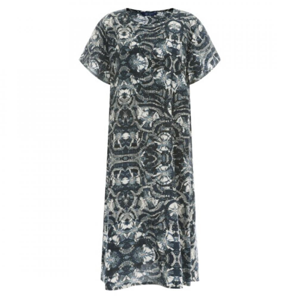 Shop Women CoolinG Easy Wear Short Sleeve LonG Dress Gray G Pp Wdr 12080