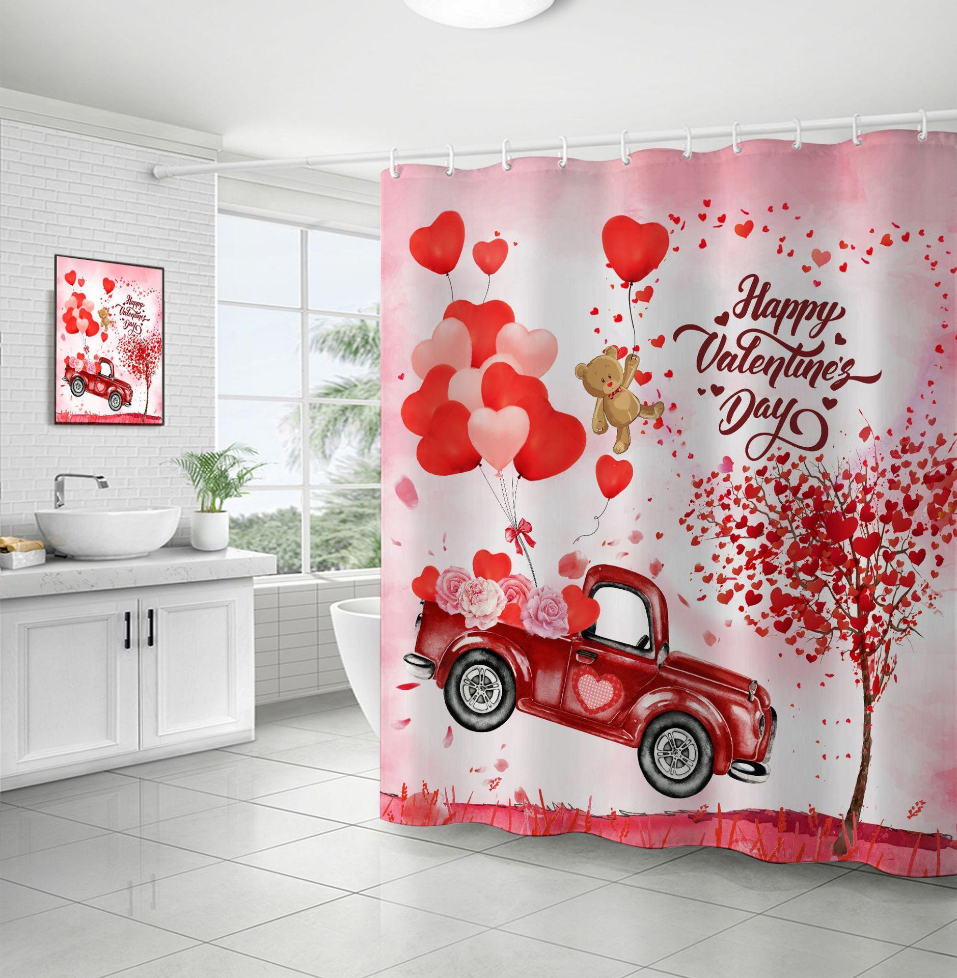 

JINRUN Потовщена водонепроникна завіса для ванної кімнати Завіса для душу, що захищає від плісняви, Завіса для душу, завіса для душу, Завіса для ванної кімнати, без перфорації 180*180