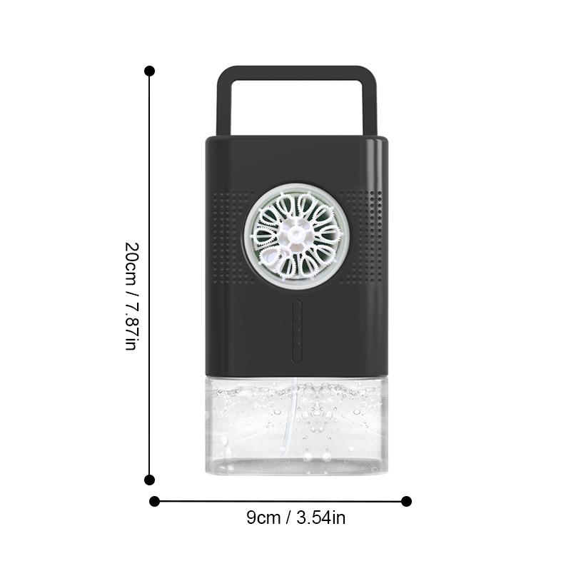 Handheld square bubble machine toy children's kindergarten toy outdoor game play without battery bubble water