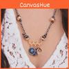 Heart Shape Copper Pendant Necklace With Electroplating For Daily Accessory Gift For Men Women