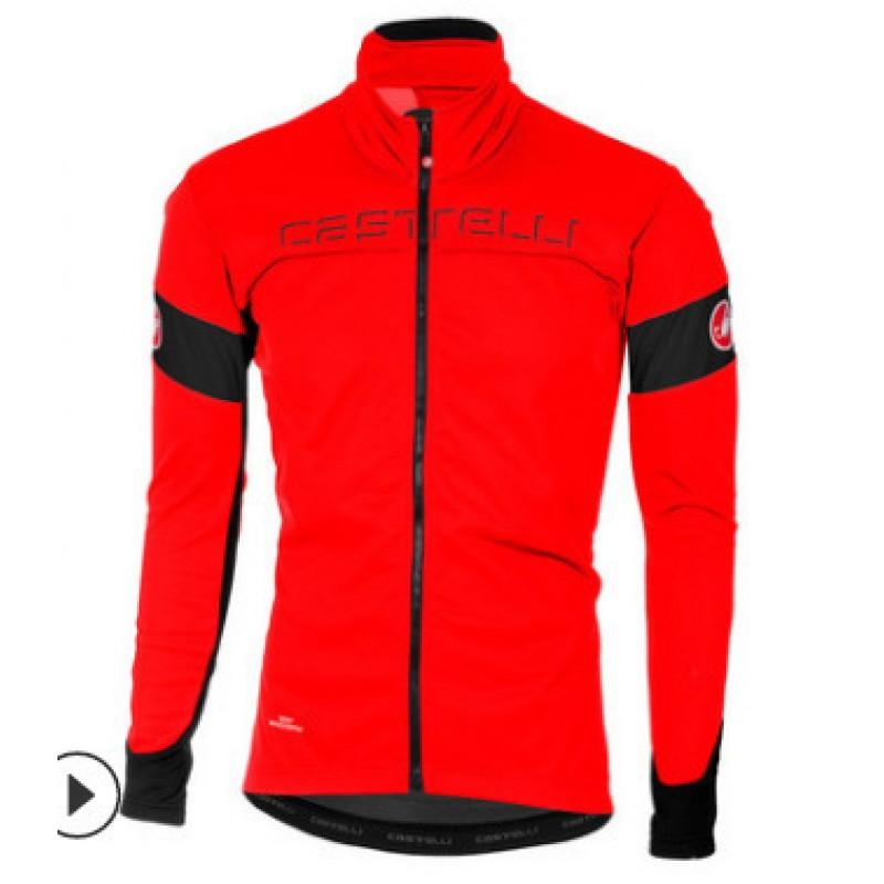 Fleece Thermal Cycling Jersey Winter Road Mountain Biking Unisex Warm Long Sleeve Bike Top
