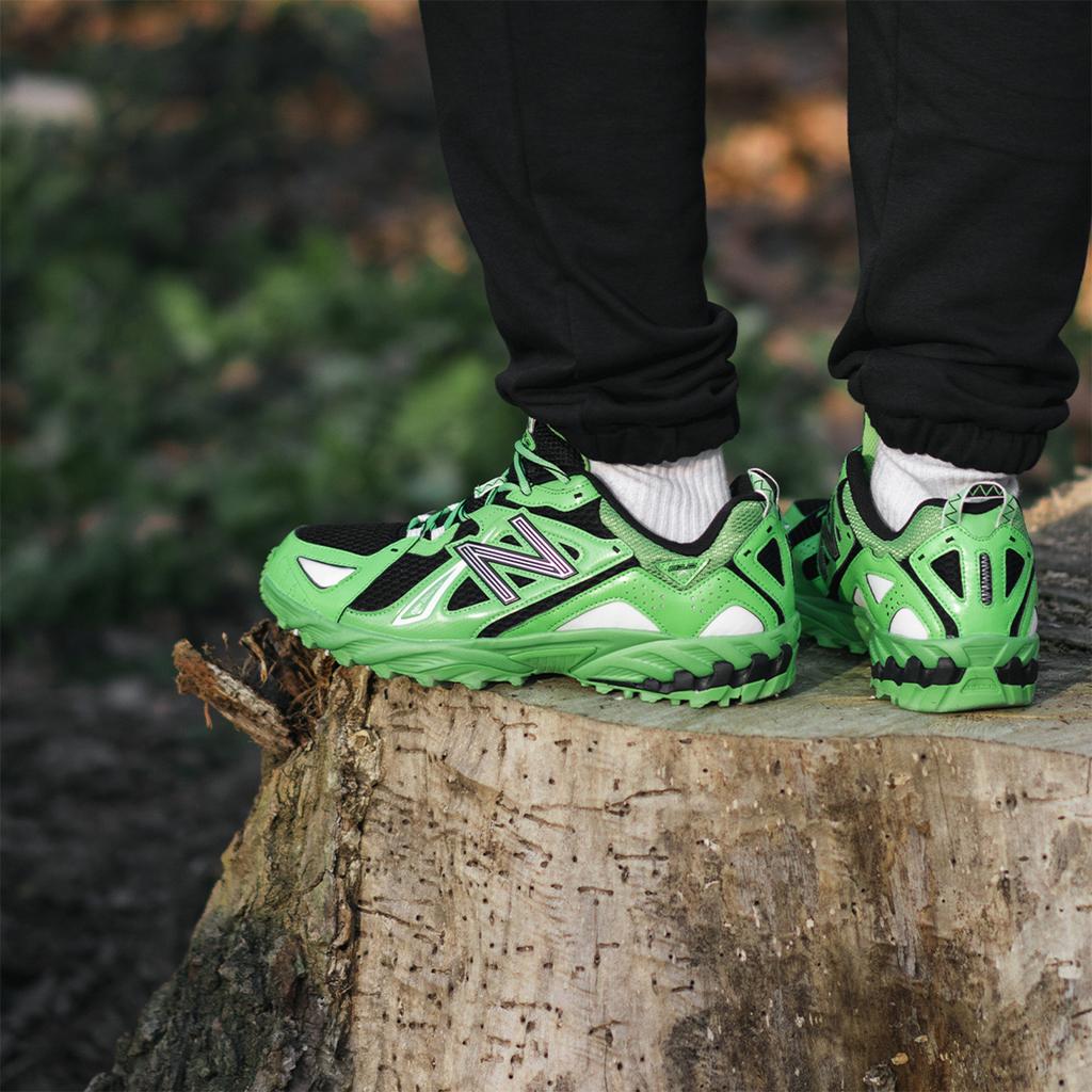 New Balance 610 Green Punch Unisex Sneakers Lilac-Cloud Black ML610TA