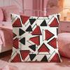 DecorTriangleS Cushion Cover Premium Comfort Reversible Pillow Cove Two In One Design for Any Room  Car Interior