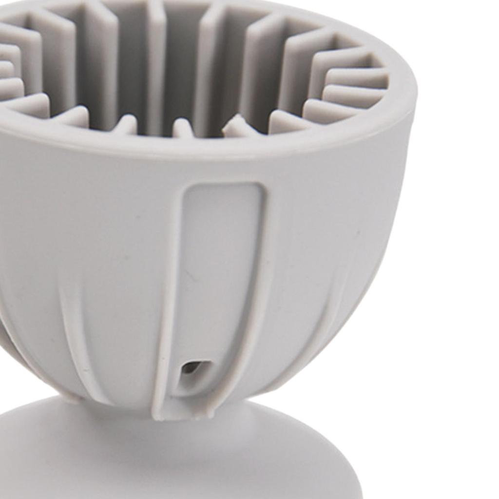 Egg Scrubber for Fresh Eggs Kitchen Utensil Silicone Multipurpose Washer gray