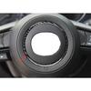 For Mazda CX-5 2017-2024 Real Carbon Fiber Steering Wheel Horn Ring Trim 1PCS