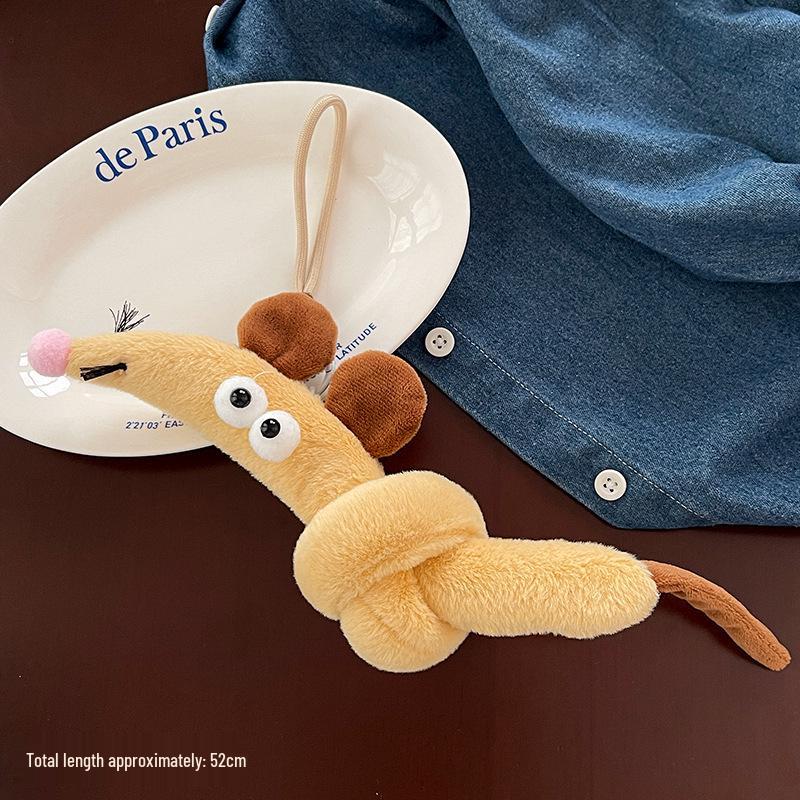 Cartoon Plush Keychains & Girls' Bag Accessories - Small, Versatile Gifts