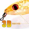 SOUGAYILANG Squid Fishing Bait Umbrella Stainless Steel Hook Octopus Jigging Hard Fishing Lure