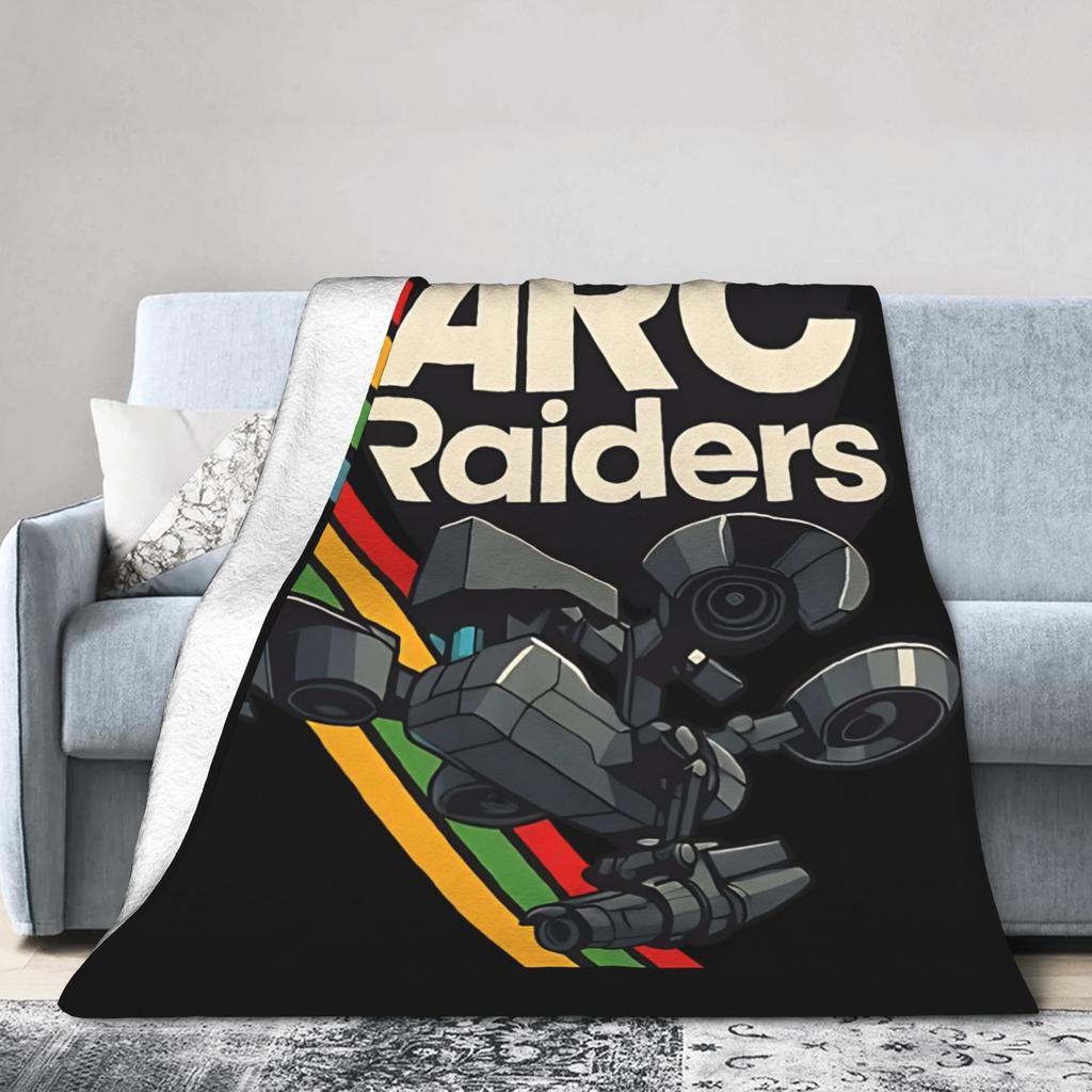 Arc Raiders Game Throw Blanket for Couch Fuzzy Soft Plush Blanket 50x60 Inch Multi-size Bedspread for All Seasons
