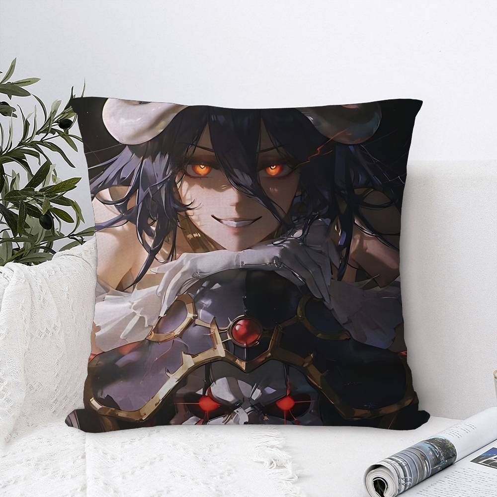 OVERLORD ANIME Pillow Gift Home Office Decoration Bedroom Sofa Car Cushion Cover case x