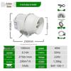 Silent High-Suction Exhaust Fan for Kitchen & Bathroom Ventilation