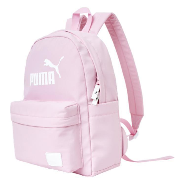 PUMA Fabric Backpack Unisex Black/Sage Green/Pink 353925166202