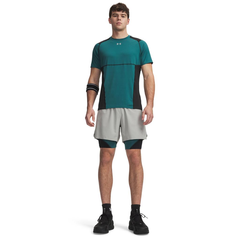 Under Armour HeatGear® Elite Training Fitness Compression Shorts Men shorts 6015388-338