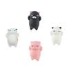 Mini Bolinha de Limpeza Macia e Fofa com Estampa de Gato, Aperto, Ascensão, Brinquedos Engraçados, Design de Gatos, Brinquedo Interessante, Brinquedos de Pressão para um Presente