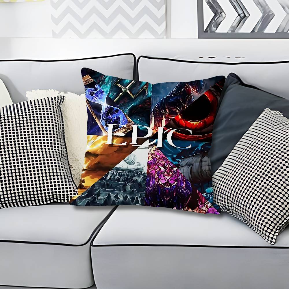 EEpic The Musical Anime Celebrity Merchandise AllMatch Printed Pillow Case Sofa Car Office Room Decoration Protector