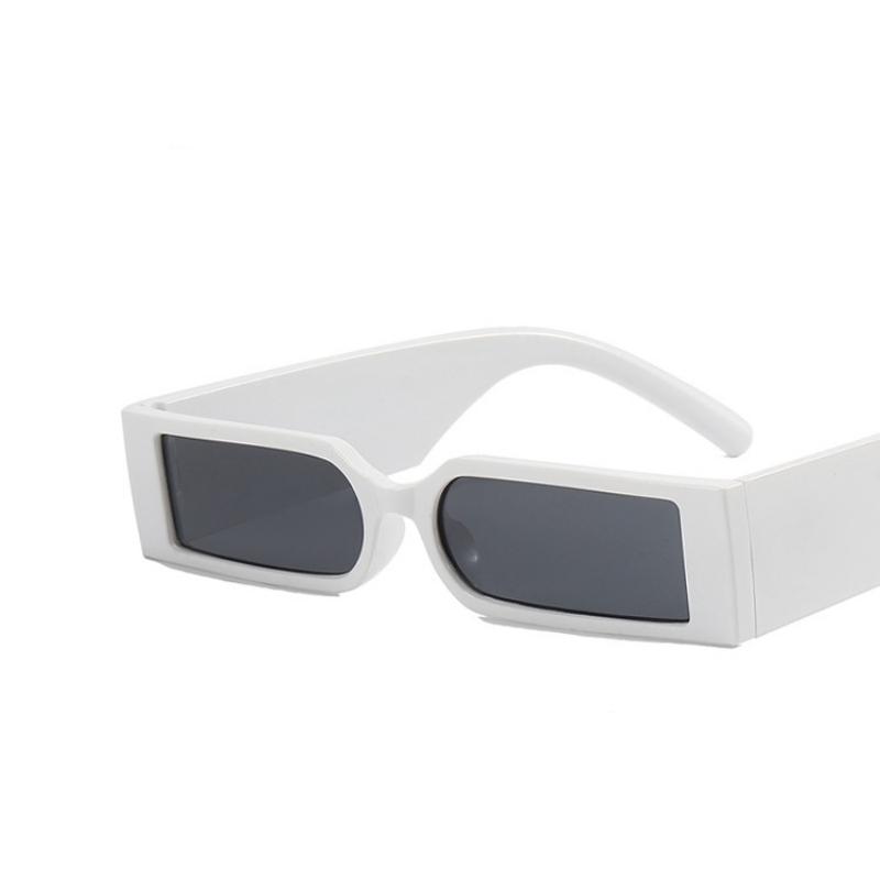 Vintage Small Hip Hop Glasses Rectangle Women's Square Sunglasses Retro Style Fashion Design Sunglasses Modern UV400