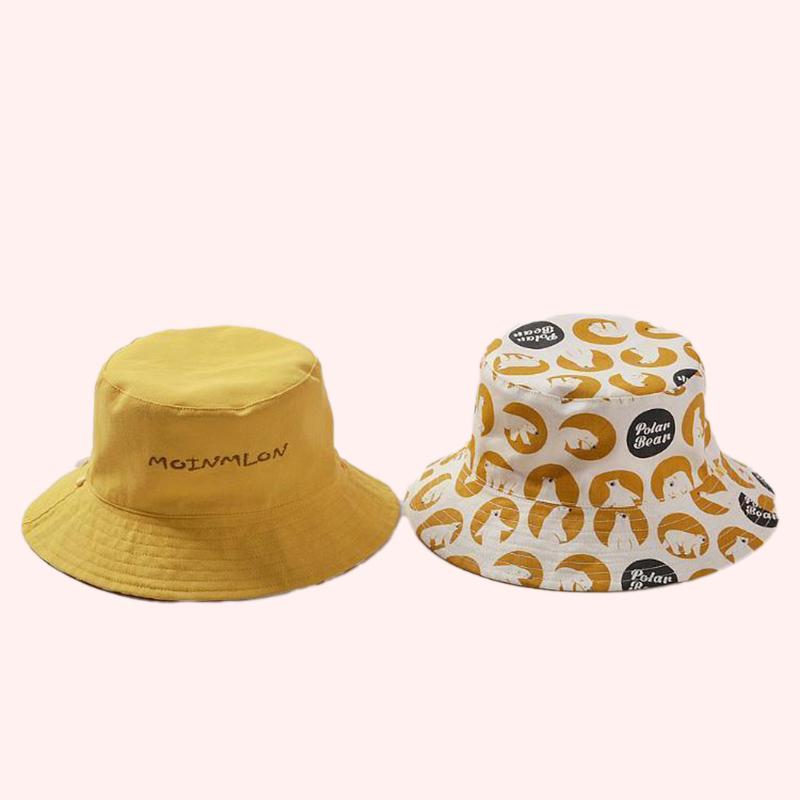 

Двусторонняя детская панама, милая вышивка букв, детская панама рыбака, летняя уличная детская шляпа от солнца, горрас