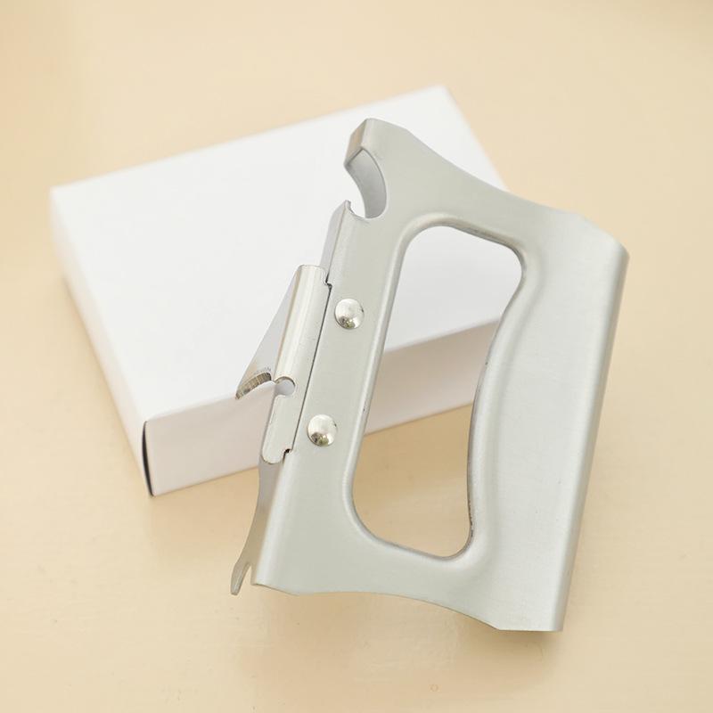 Stainless Steel Multi-Functional Manual Opener for Cans, Bottles, Ketchup, Coconut Milk Lids