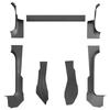 For Tesla Model 3+ Highland Front Car Door Sill Edge Protective Strips Welcome Pedal Threshold Strip Central Control Side Guards